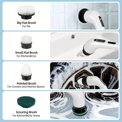 Be-Clean Ultimate 9-in-1 Cordless Power Scrubber