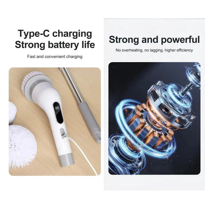 Be-Clean Ultimate 9-in-1 Cordless Power Scrubber